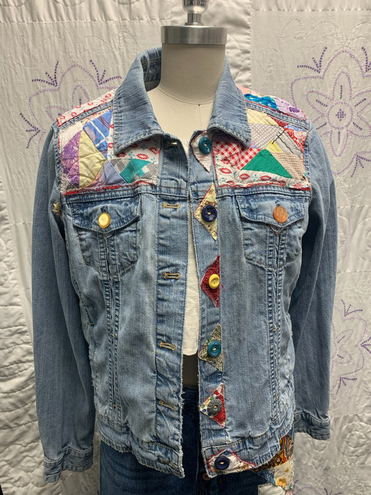 Jean Jacket 1 ( Size Small Adult)