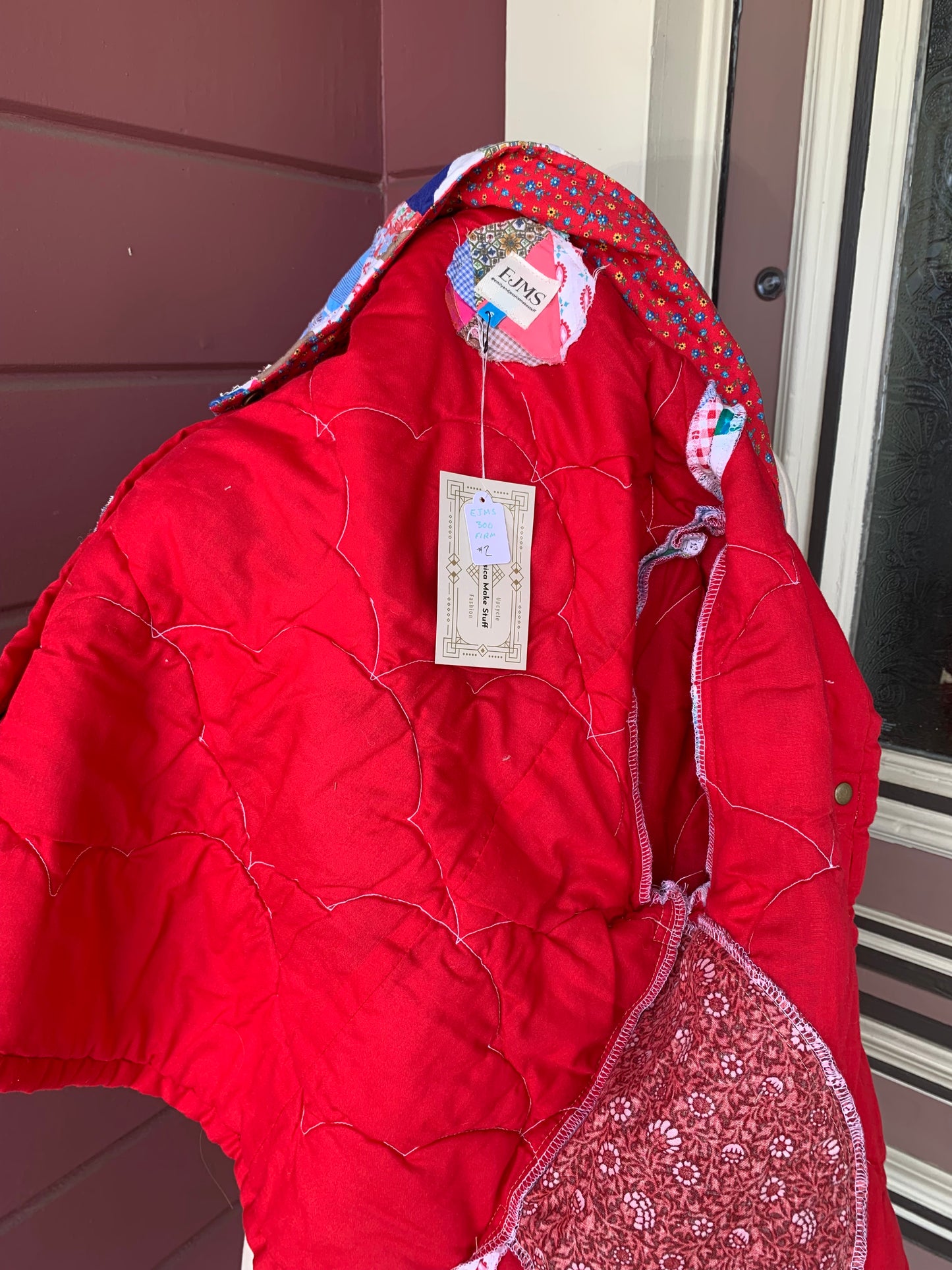 Quilted Jacket (Size details in description)