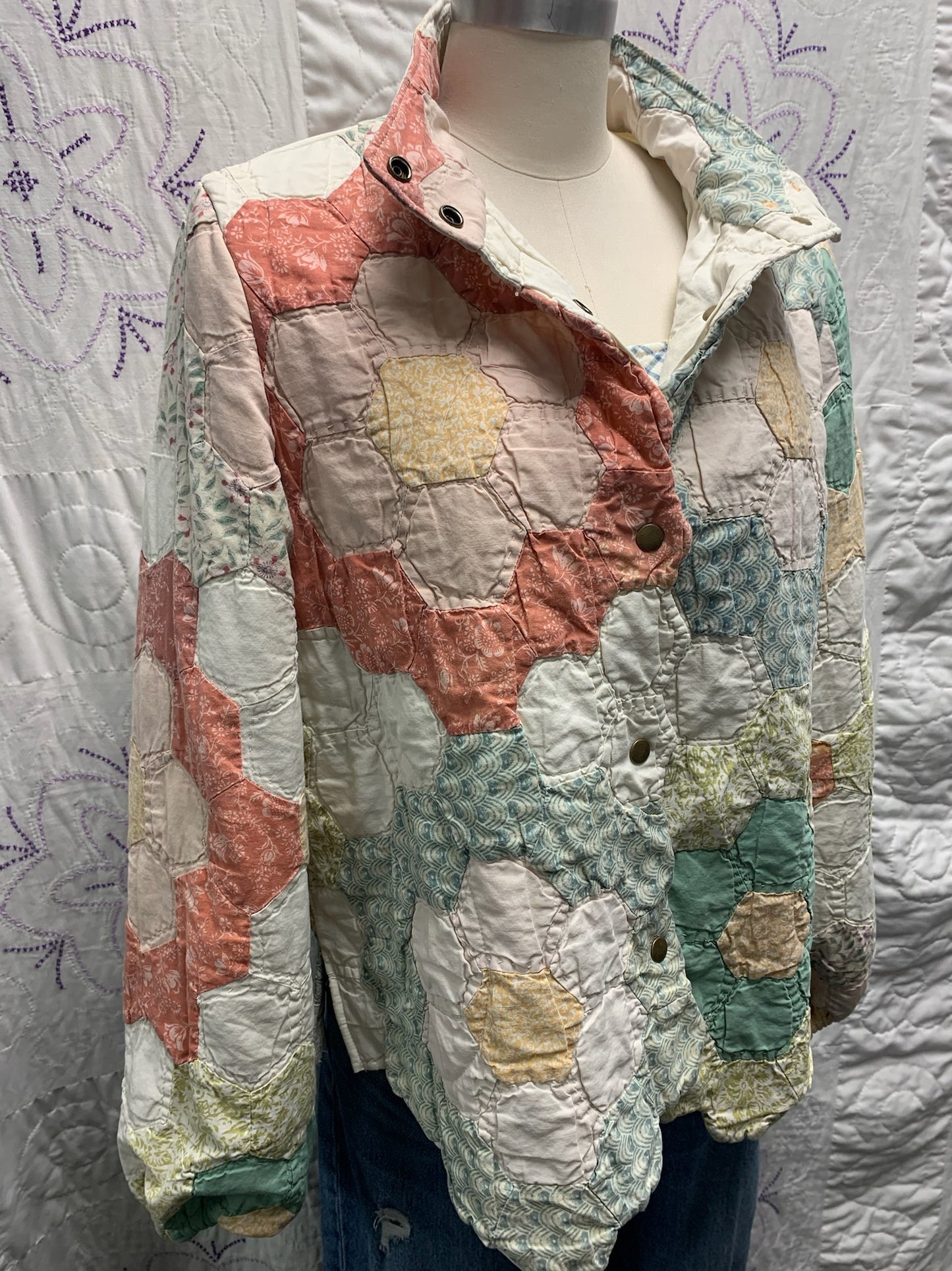 Quilted Jacket (Size Adult Med/Large)