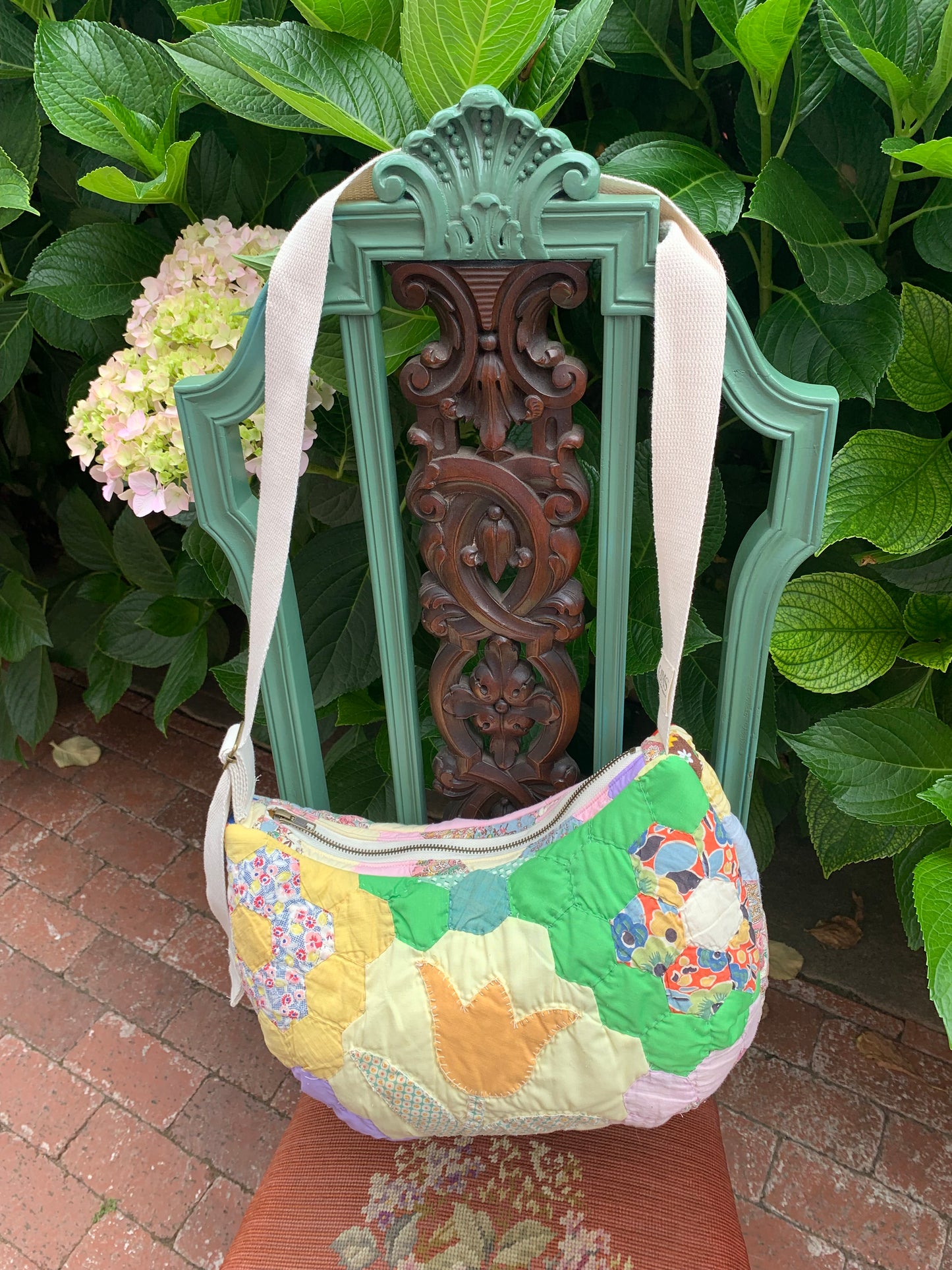 "Jessica" Crescent Crossbody Bag