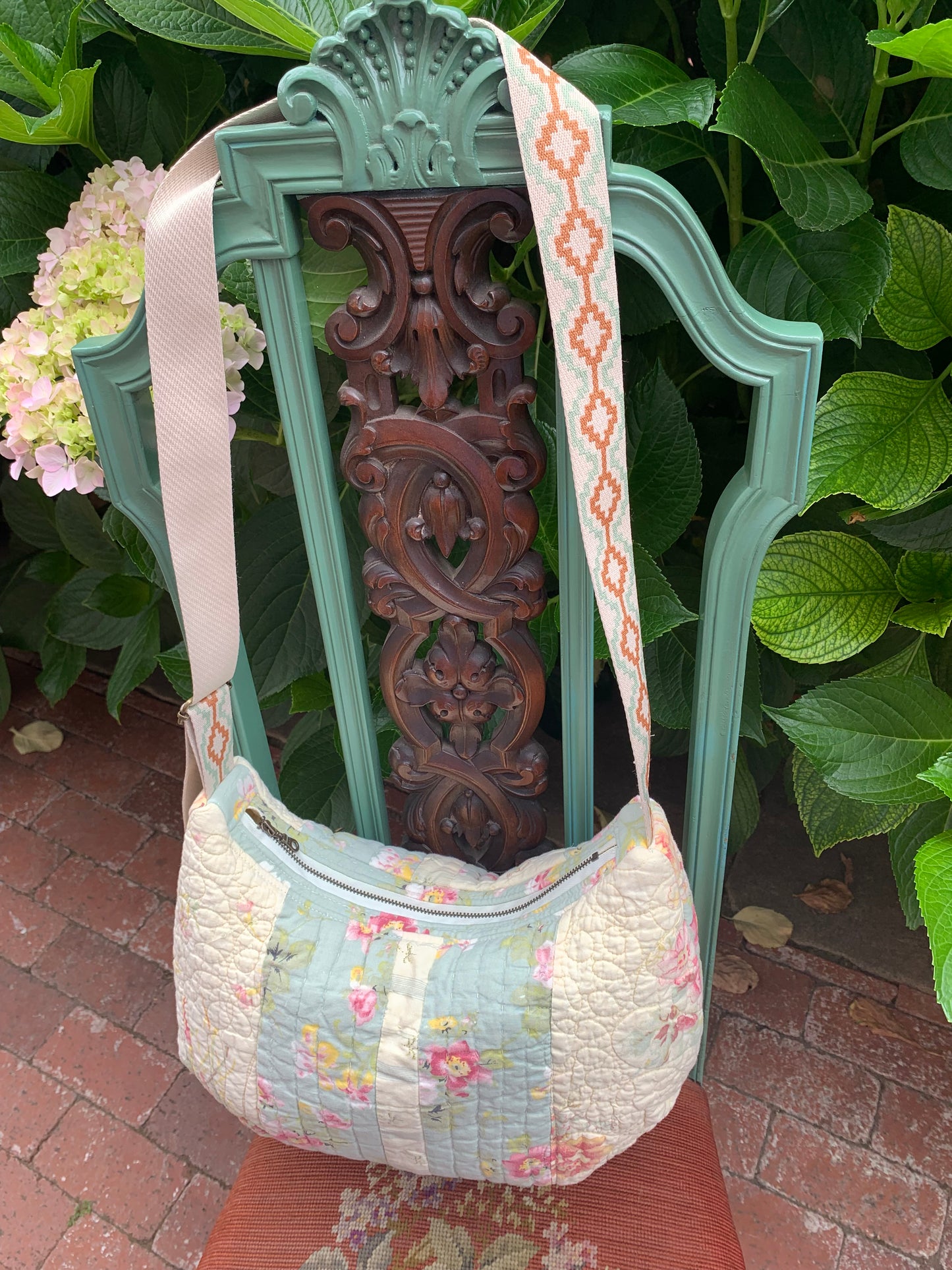 "Jessica" Crescent Crossbody Bag