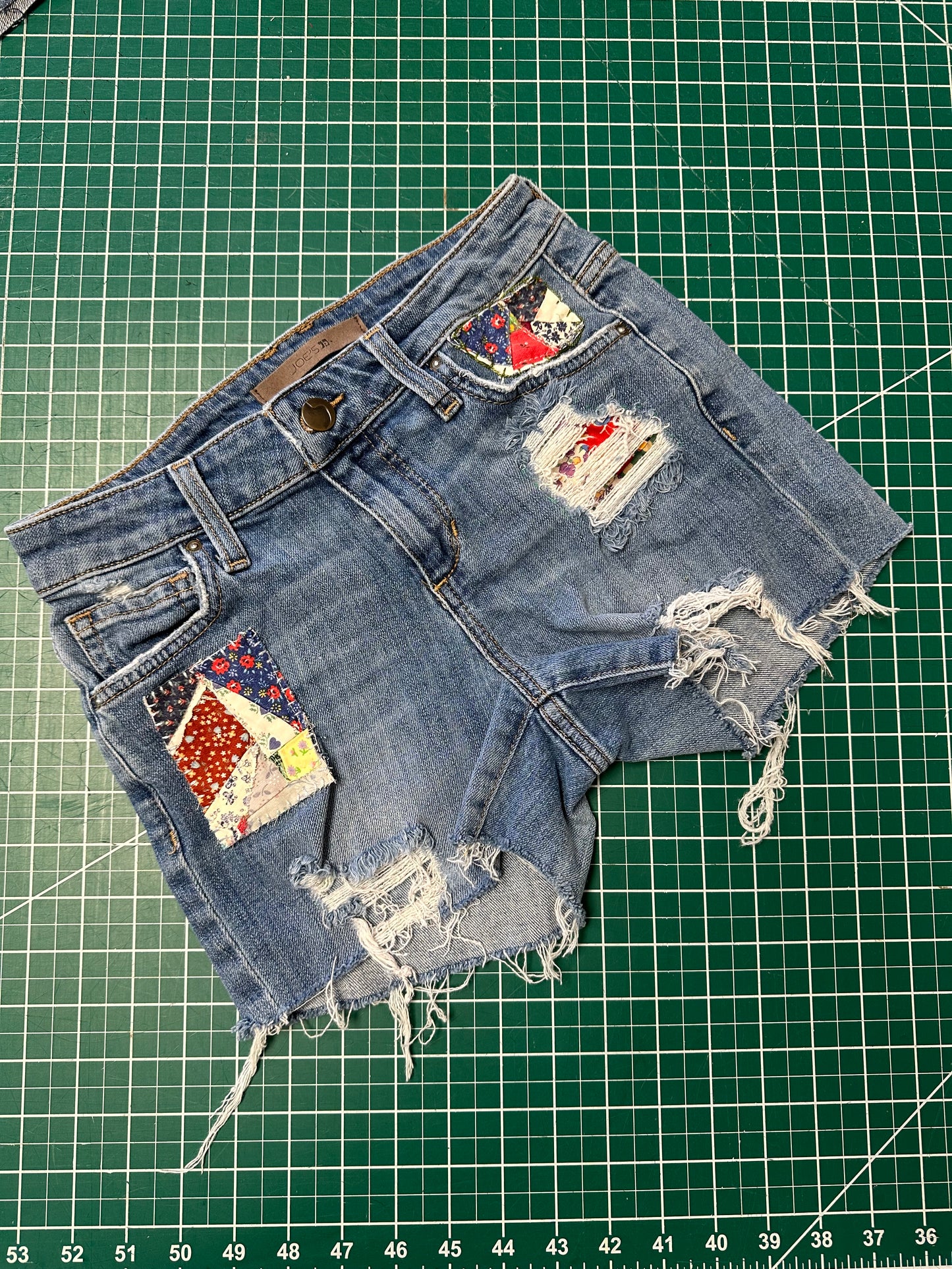 Upcycled Joes Jeans Shorts (Size 24)
