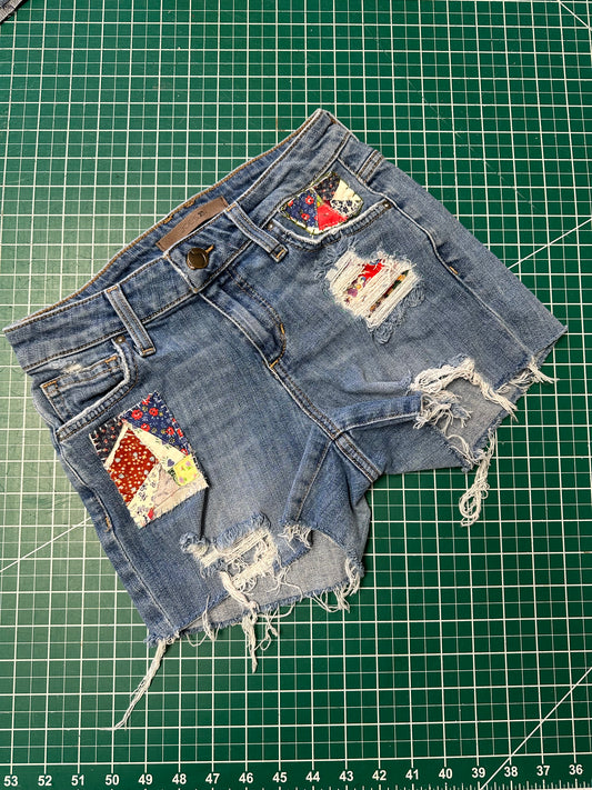 Upcycled Joes Jeans Shorts (Size 24)