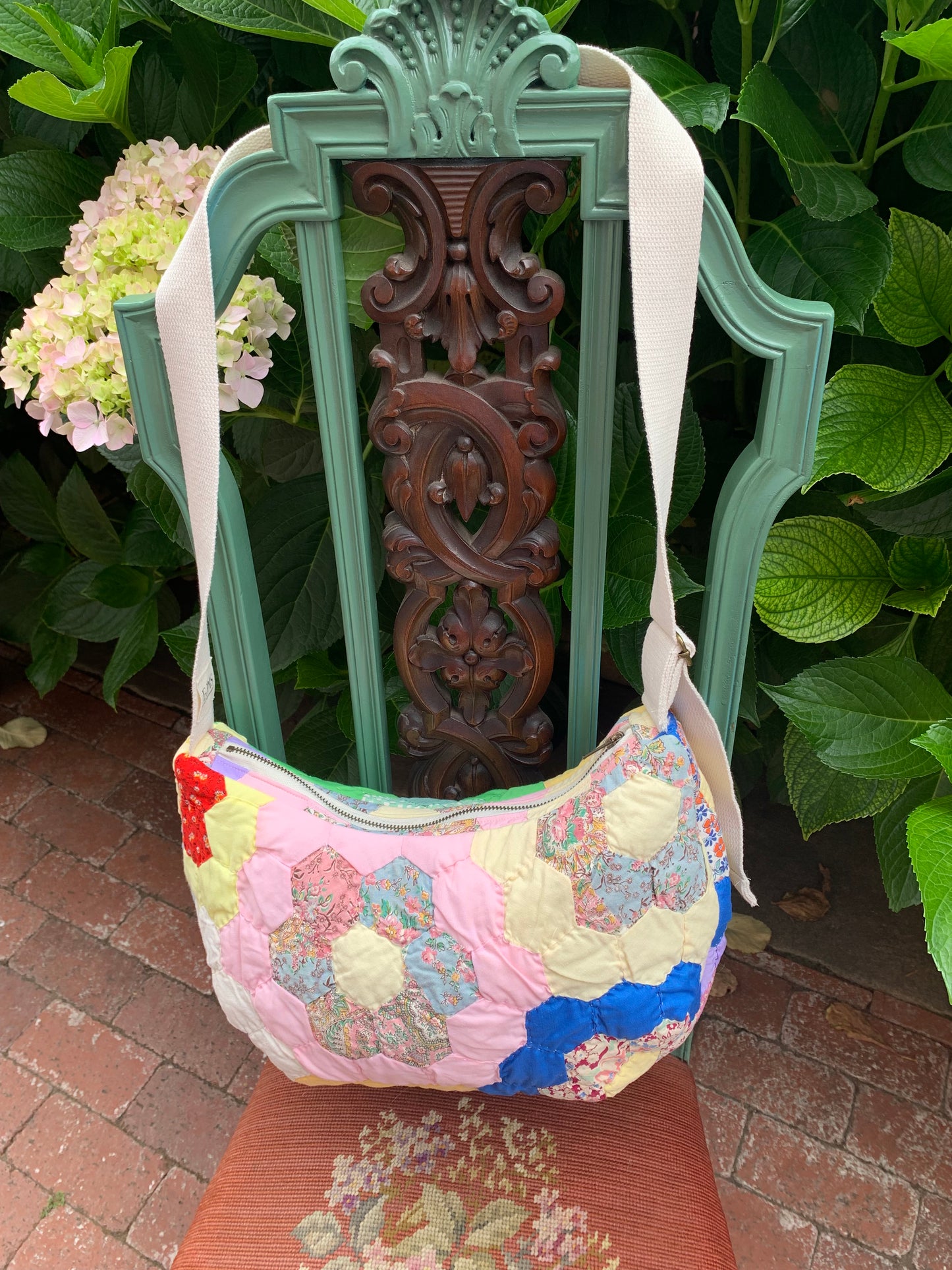 "Jessica" Crescent Crossbody Bag